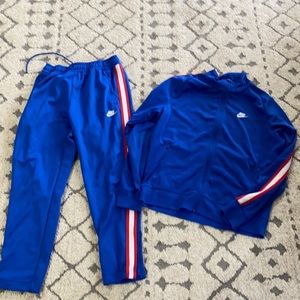 Men's Nike track suit